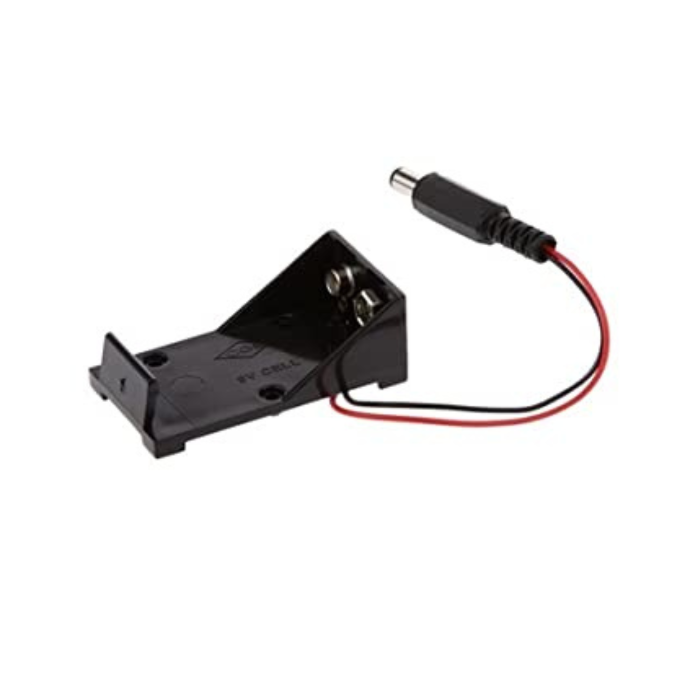 9V Battery Case with DC Jack