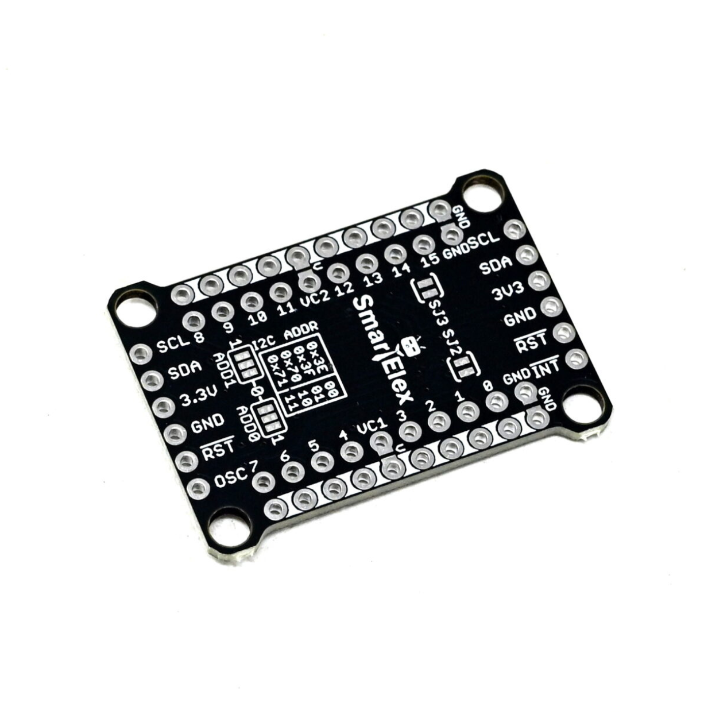SmartElex SX1509 16-Channel I/O Expander Breakout Board with I2C Interface