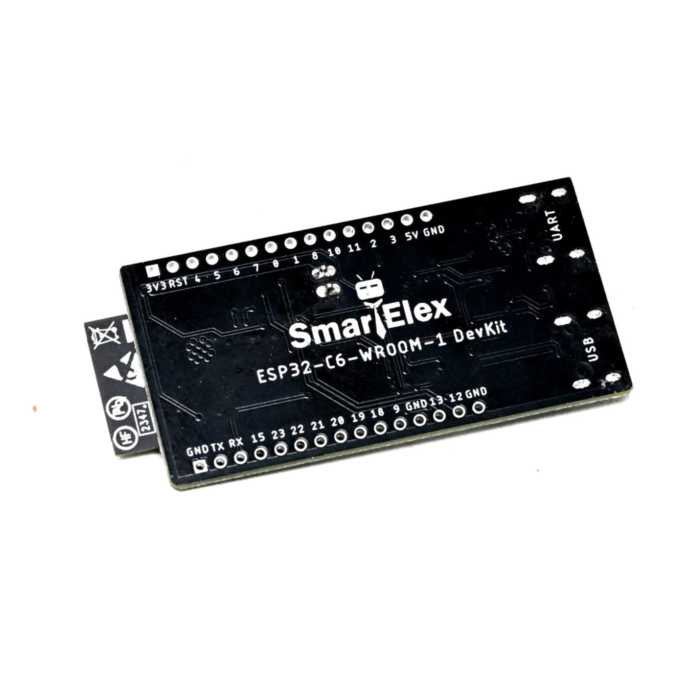 SmartElex ESP32-C6-WROOM-1 WiFi + BLE + Zigbee DevKit Development Board