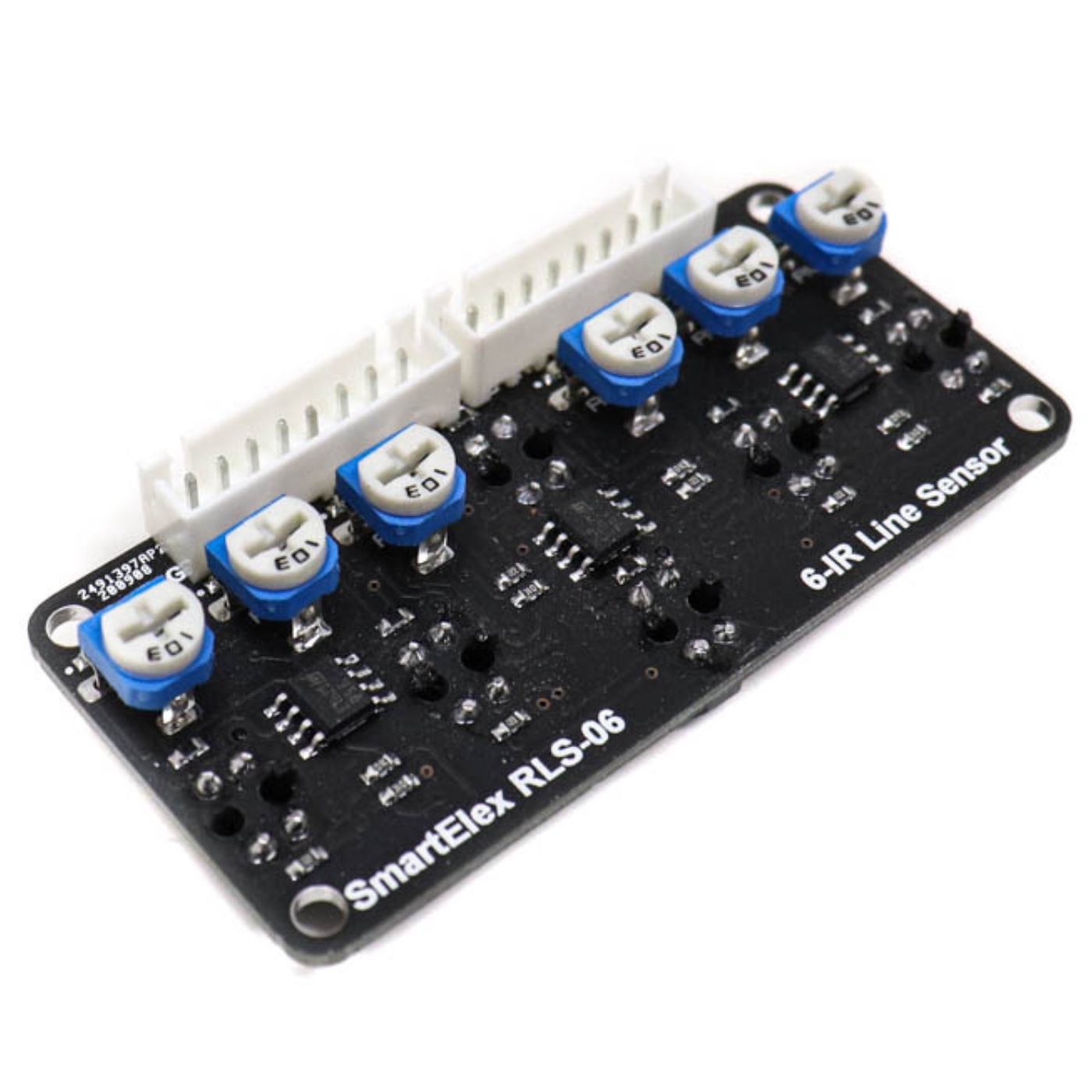 SmartElex RLS-06 Analog & Digital 6 IR Line Sensor Array with Potentiometer
