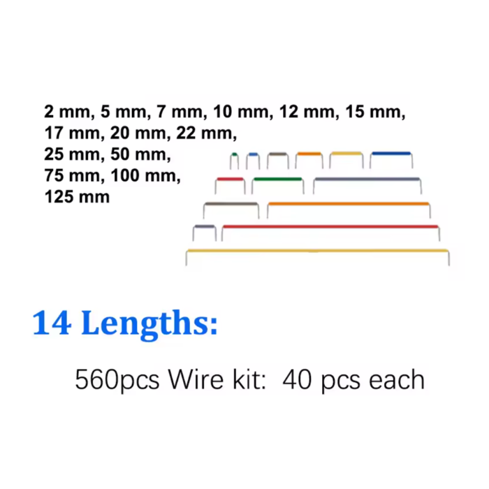 Iotcart 560PCS Breadboard Jumper Wire Kit for Arduino & Raspberry Pi - DIY Electronics Prototyping