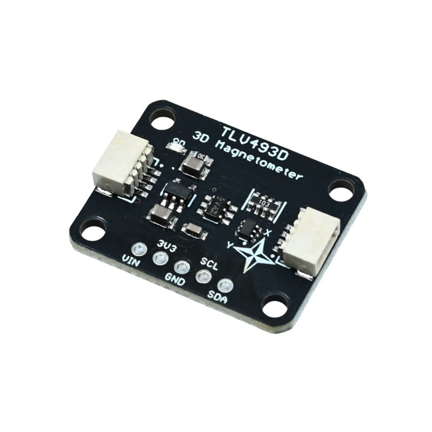 SmartElex TLV493D Triple-Axis Magnetometer Sensor with I2C Interface
