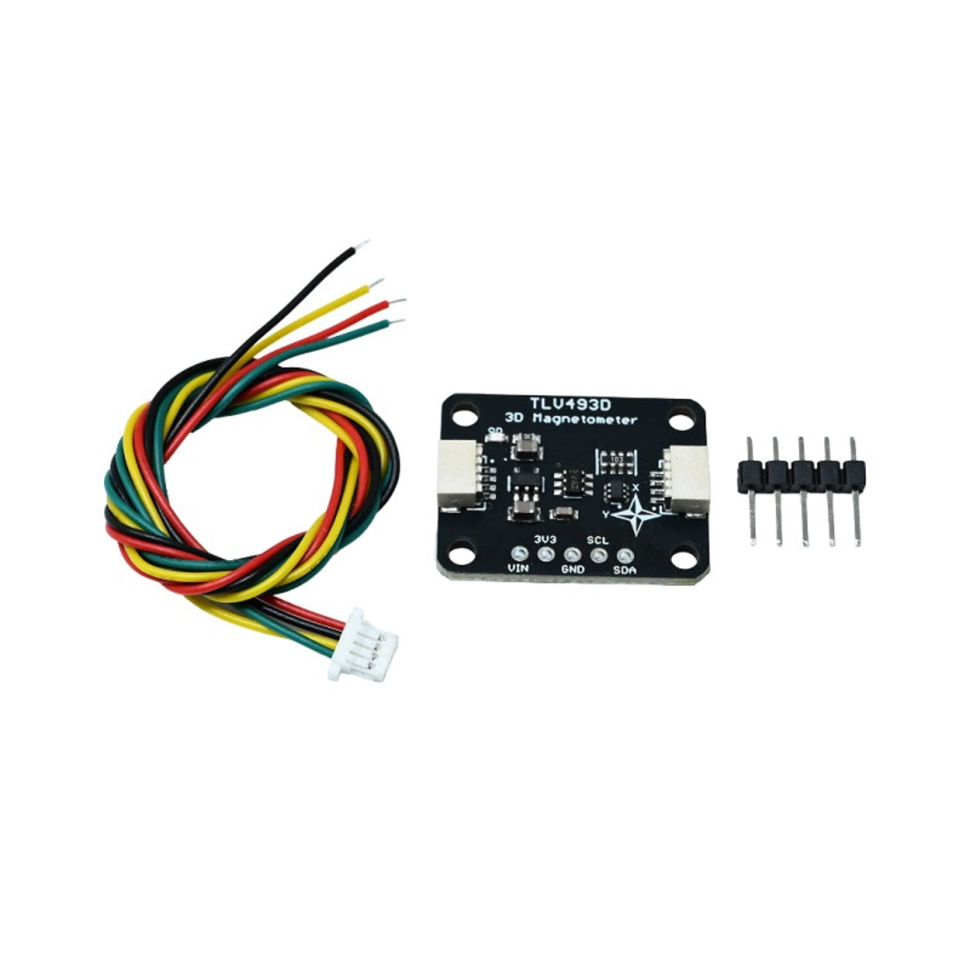 SmartElex TLV493D Triple-Axis Magnetometer Sensor with I2C Interface