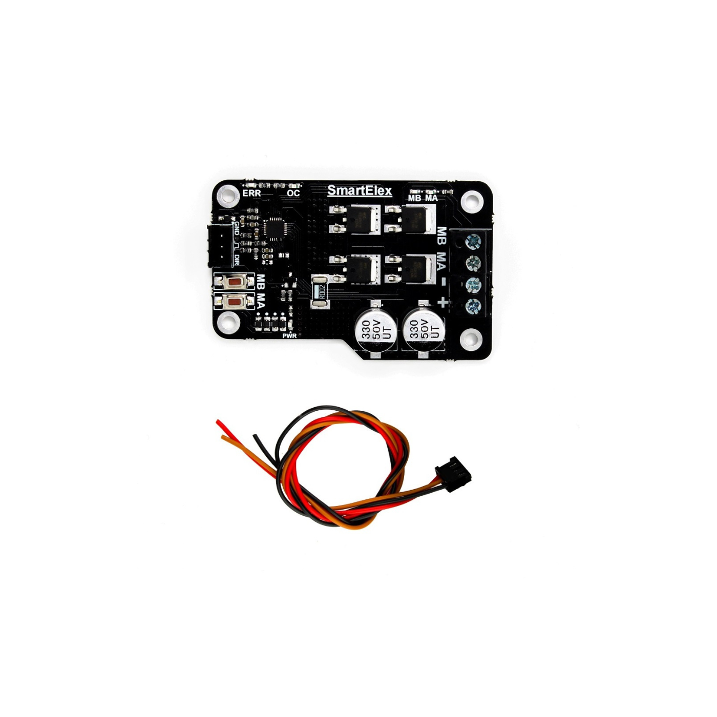 SmartElex 15S High-Power Single Channel PWM 15A DC Motor Driver