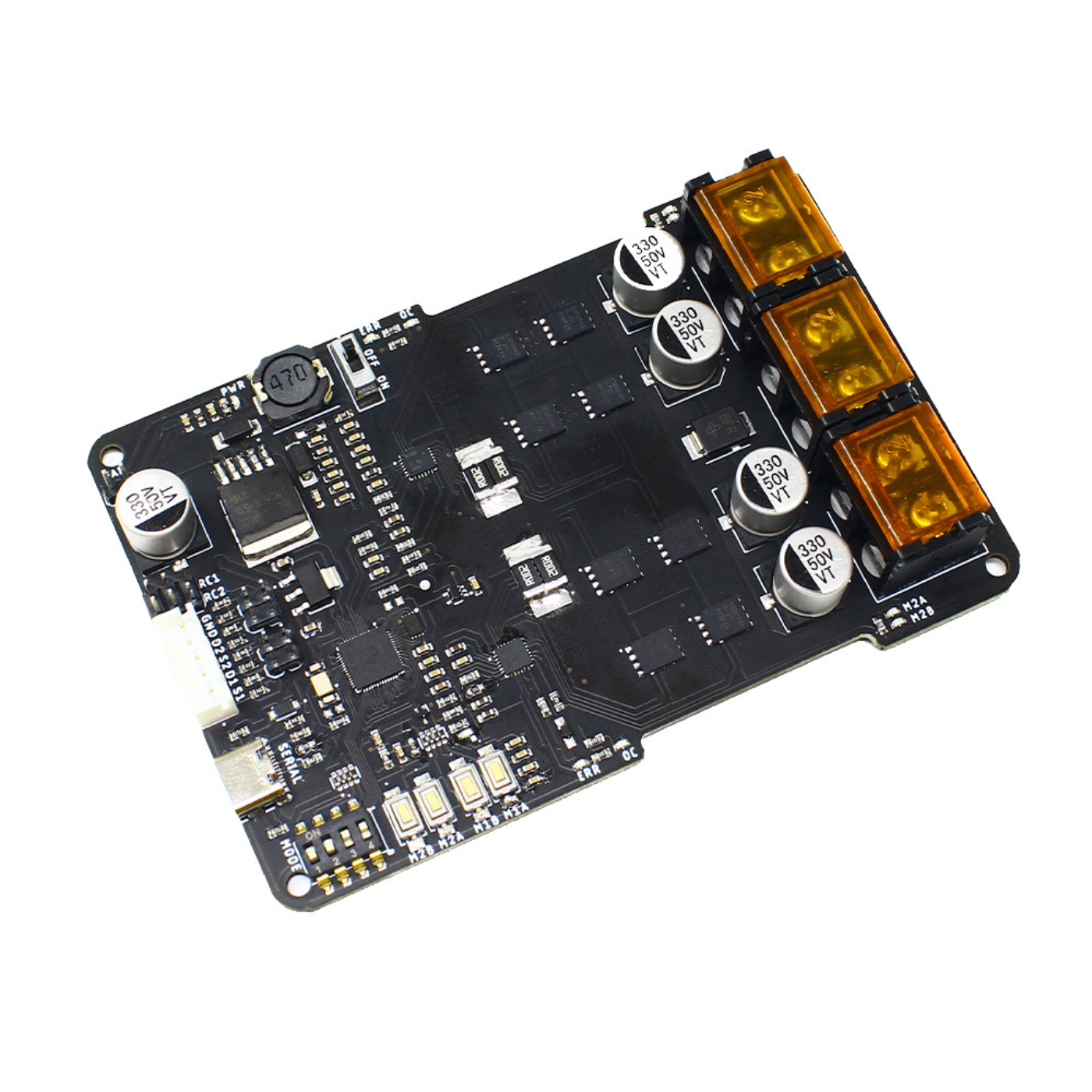 SmartElex 30D Dual Channel Motor Driver Powered by Raspberry Pi