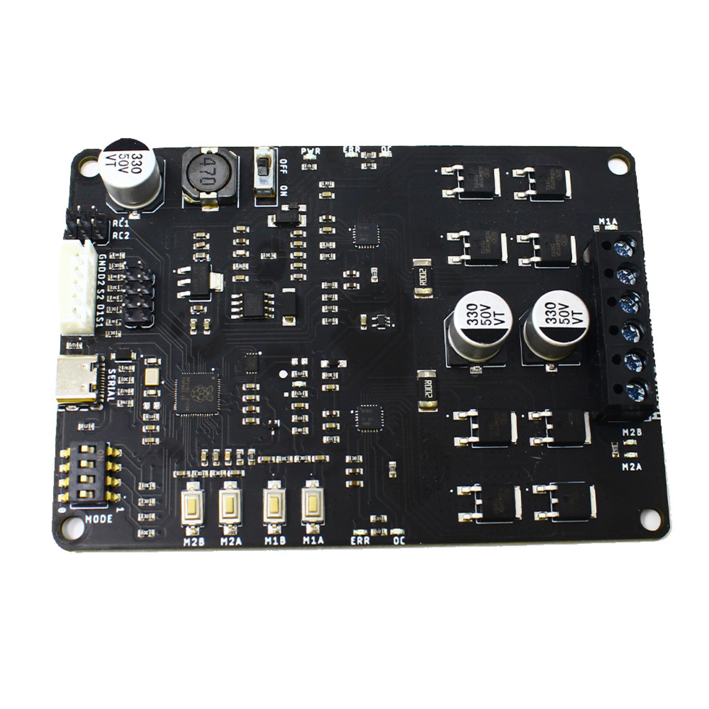 SmartElex 10D Dual Channel Motor Driver Powered by Raspberry Pi