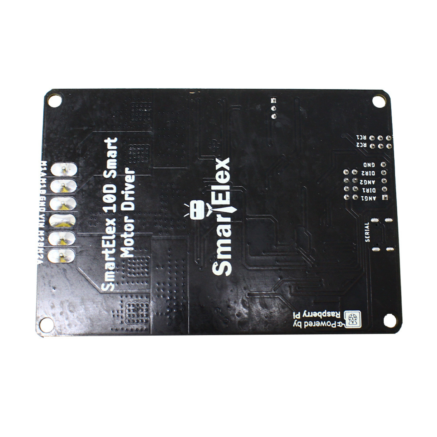 SmartElex 10D Dual Channel Motor Driver Powered by Raspberry Pi