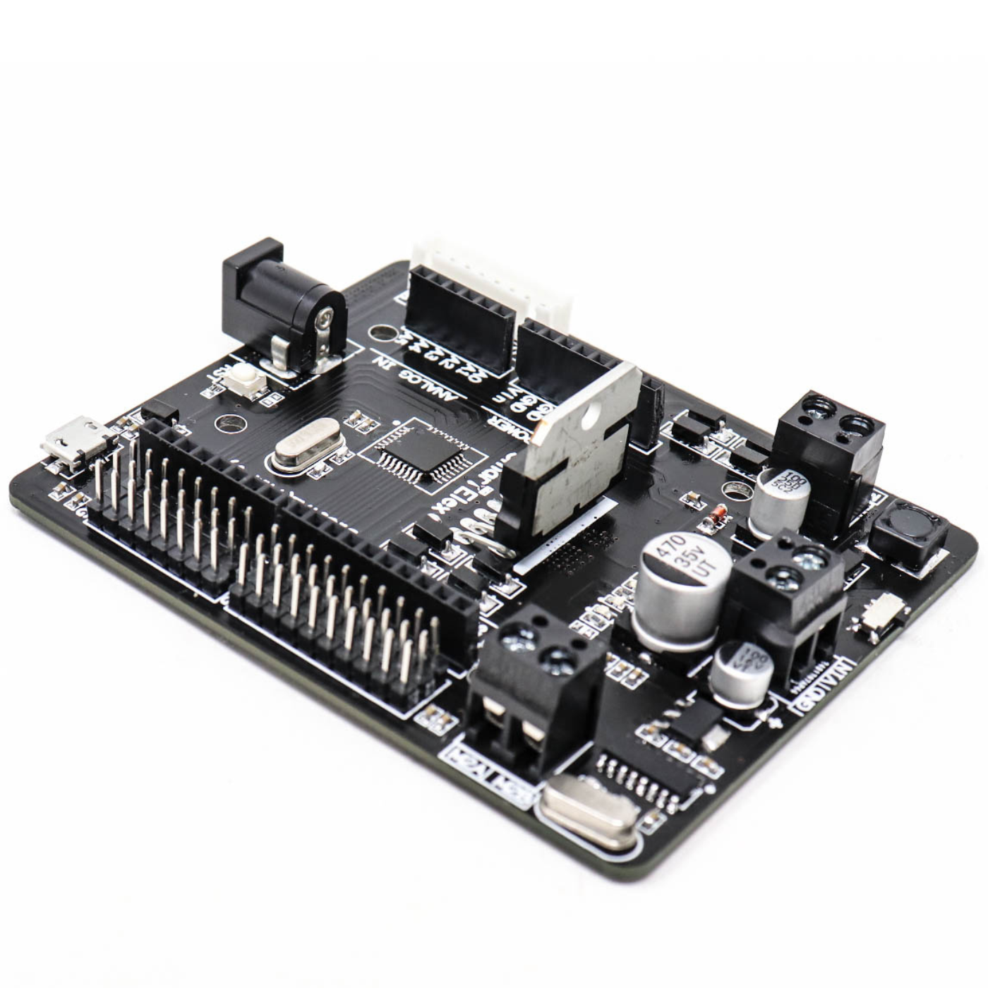 SmartElex L298N Dual Channel Motor Driver with Onboard Arduino Uno
