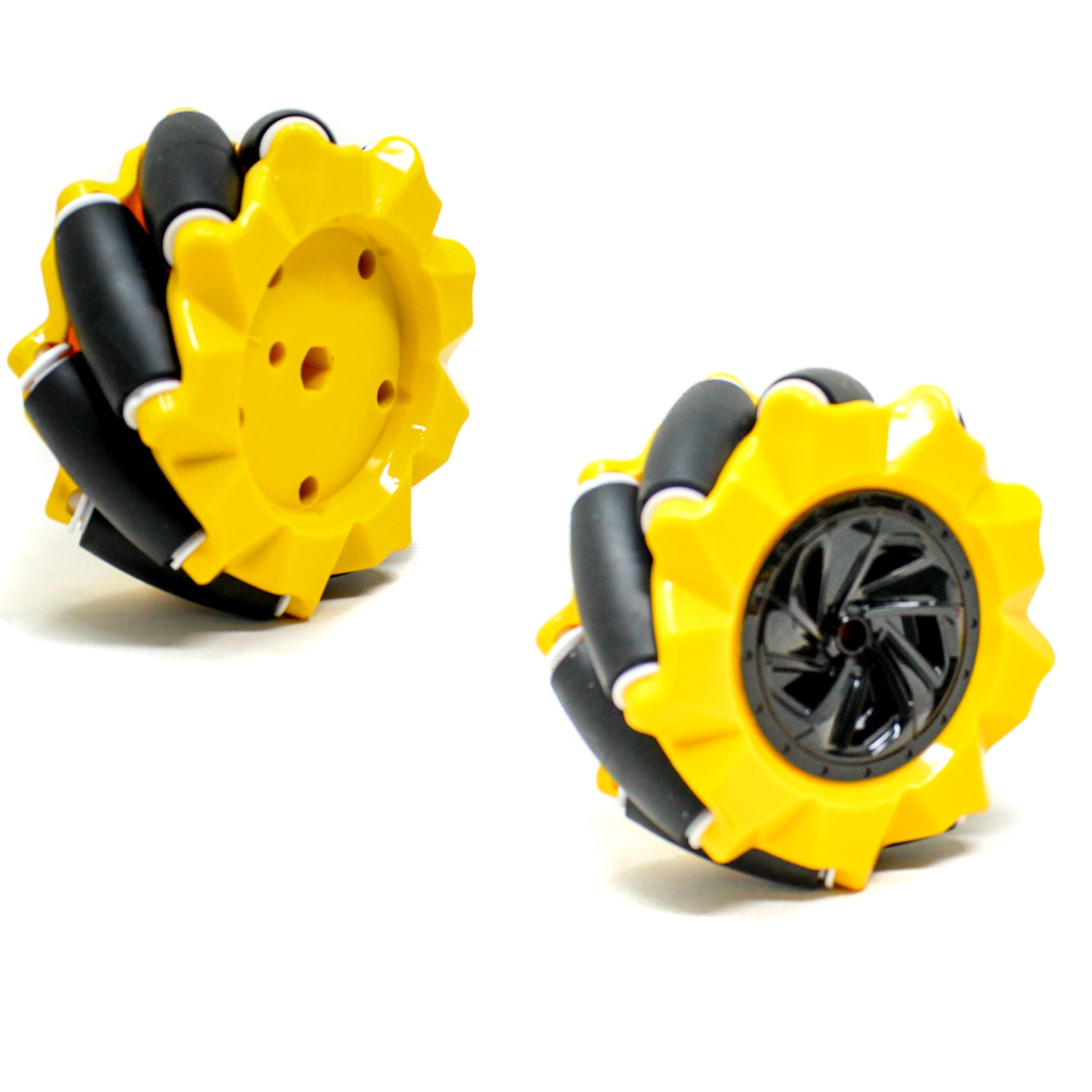 80mm Mecanum Wheel Set (Yellow)