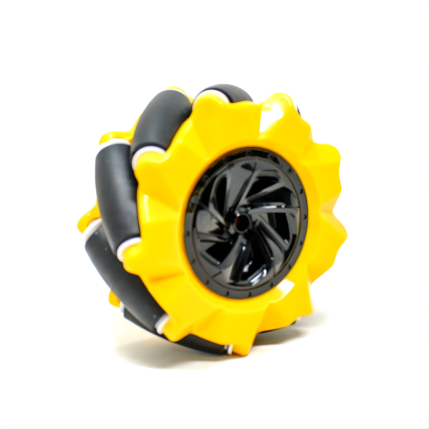80mm Mecanum Wheel Set (Yellow)