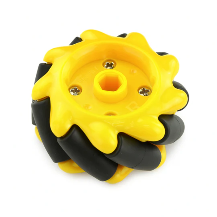 Mecanum 60mm Wheel Pair – Omnidirectional Left & Right Wheel