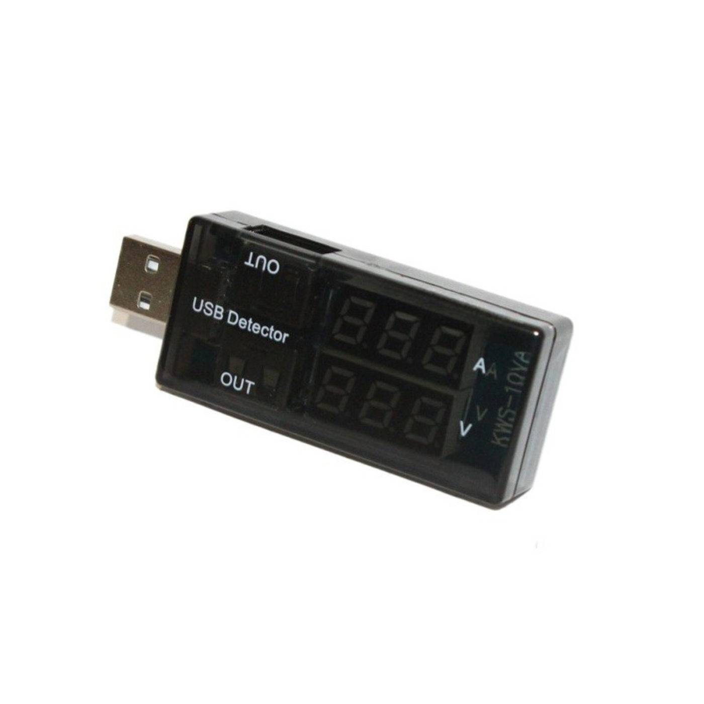Dual USB Current Voltage Ammeter Tester