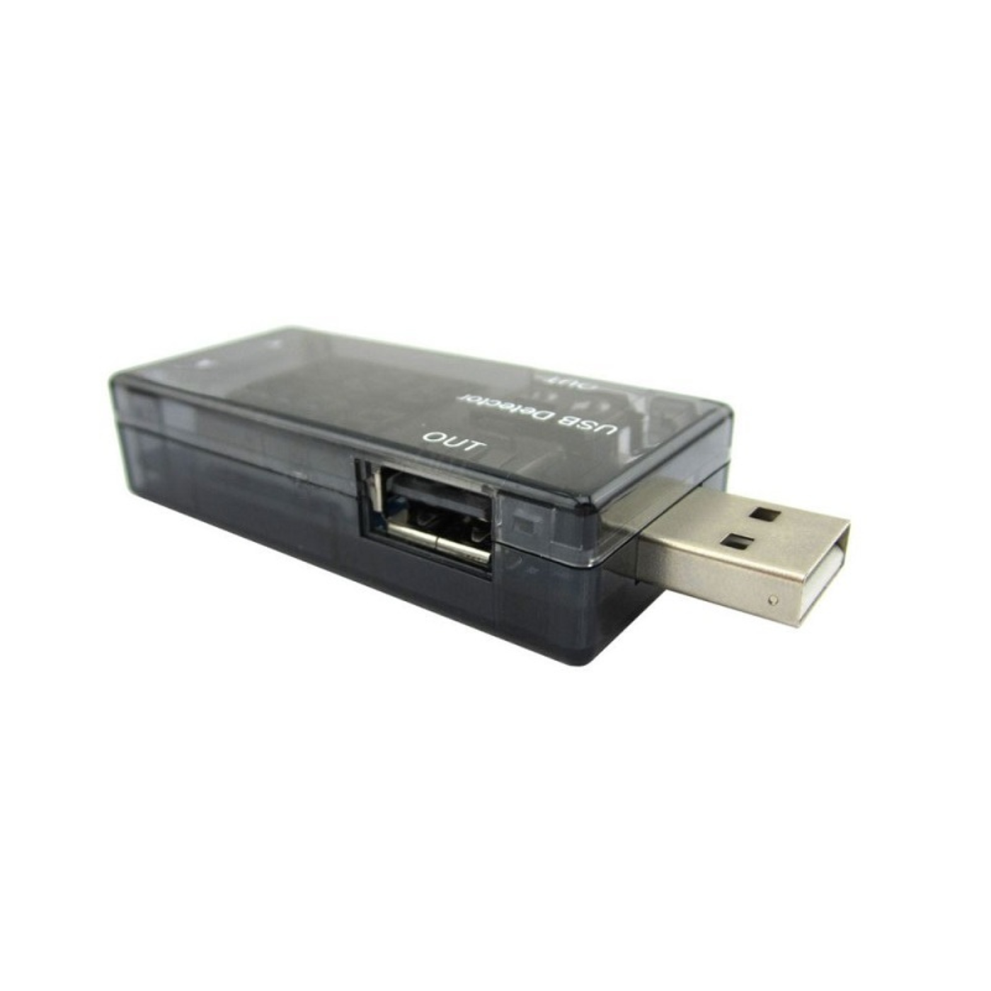 Dual USB Current Voltage Ammeter Tester