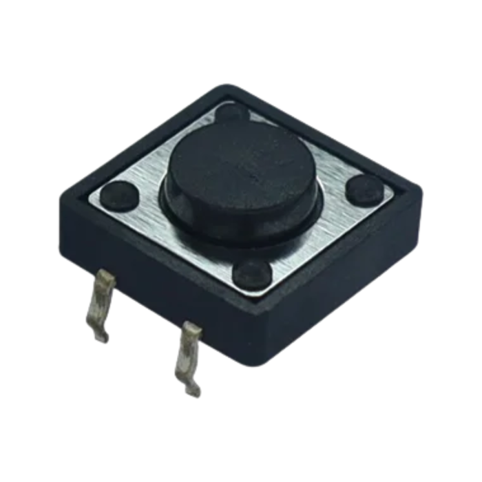 Tactile Push Button Switch 4 Pin 12X12X5mm (Pack of 5)