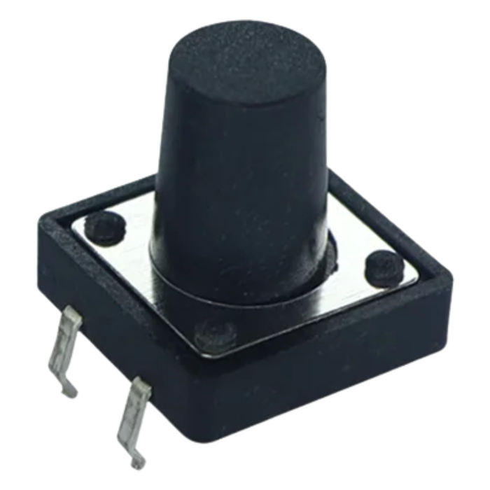 Iotcart SES-P-3420 12V 4 Pin Push Button Tactile Switch - Industrial Control Panels
