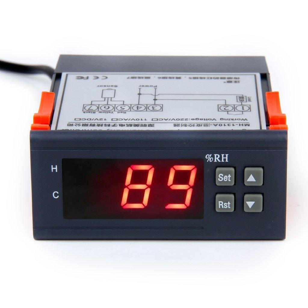 MH13001 10A 220V Mini Digital Air Humidity Control Controller