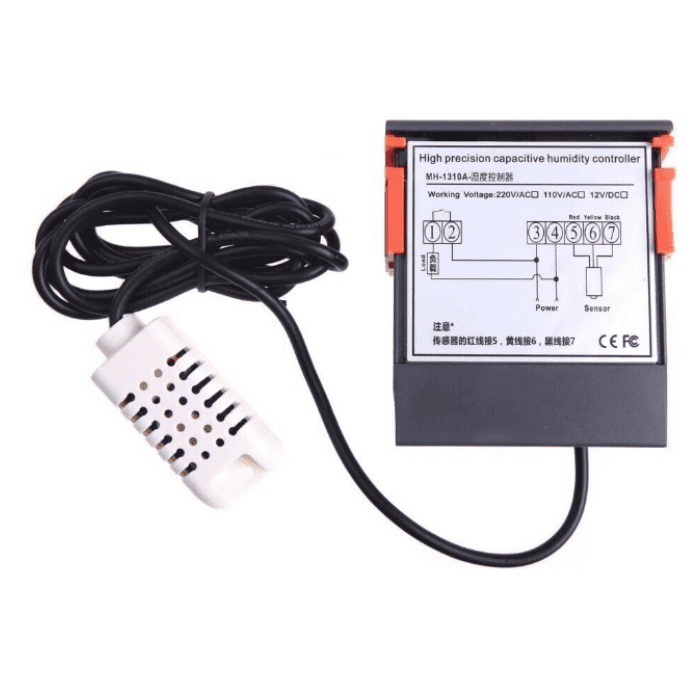 MH13001 10A 220V Mini Digital Air Humidity Control Controller