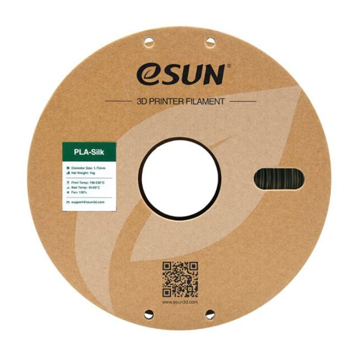 eSun PLA-Silk 1.75mm Bronze Filament 1kg