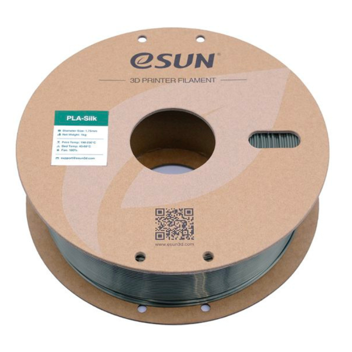 eSun PLA-Silk 1.75mm Bronze Filament 1kg