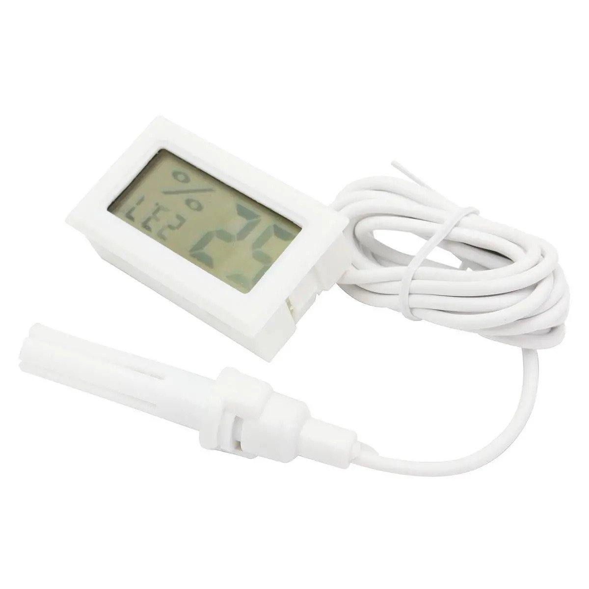 Mini Digital Thermometer Humidity Hygrometer (Colour may vary)