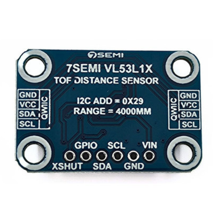 VL53L1X ToF Distance Sensor Breakout with 4 Meter Range - 7Semi