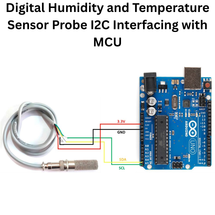 SHT41 16bit I2C Digital Humidity and Temperature Sensor Probe -7Semi
