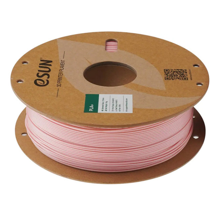 eSun 1.75mm PLA+ 1kg 3D Printing Filament Peach Pink Color