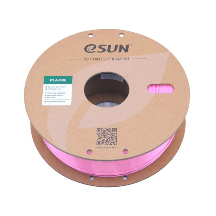 eSun 1.75mm Silk PLA Filament 1kg/roll Pink Color