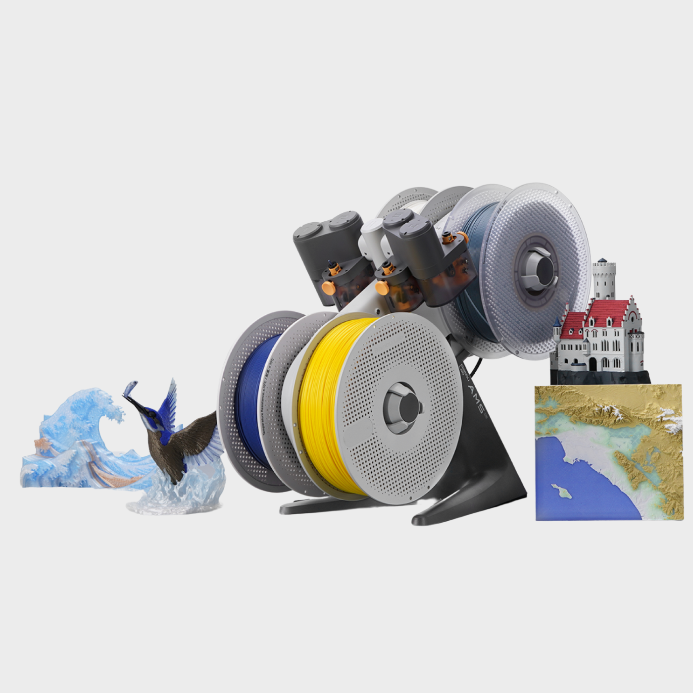 Bambu Lab AMS Lite – Automatic Multi-Filament Management System