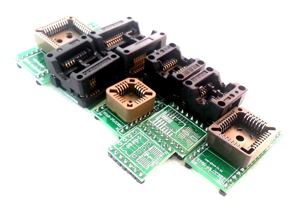 SMD IC Adapters Set for Programmers, 9 Pieces