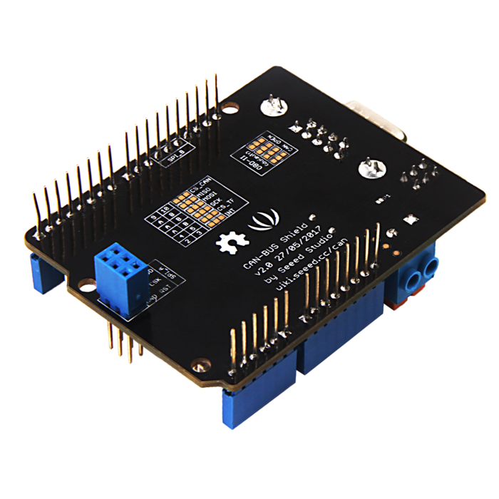 Seeed Studio CAN-BUS Shield V2 with High-Performance MCP2515 Controller & MCP2551 Transceiver
