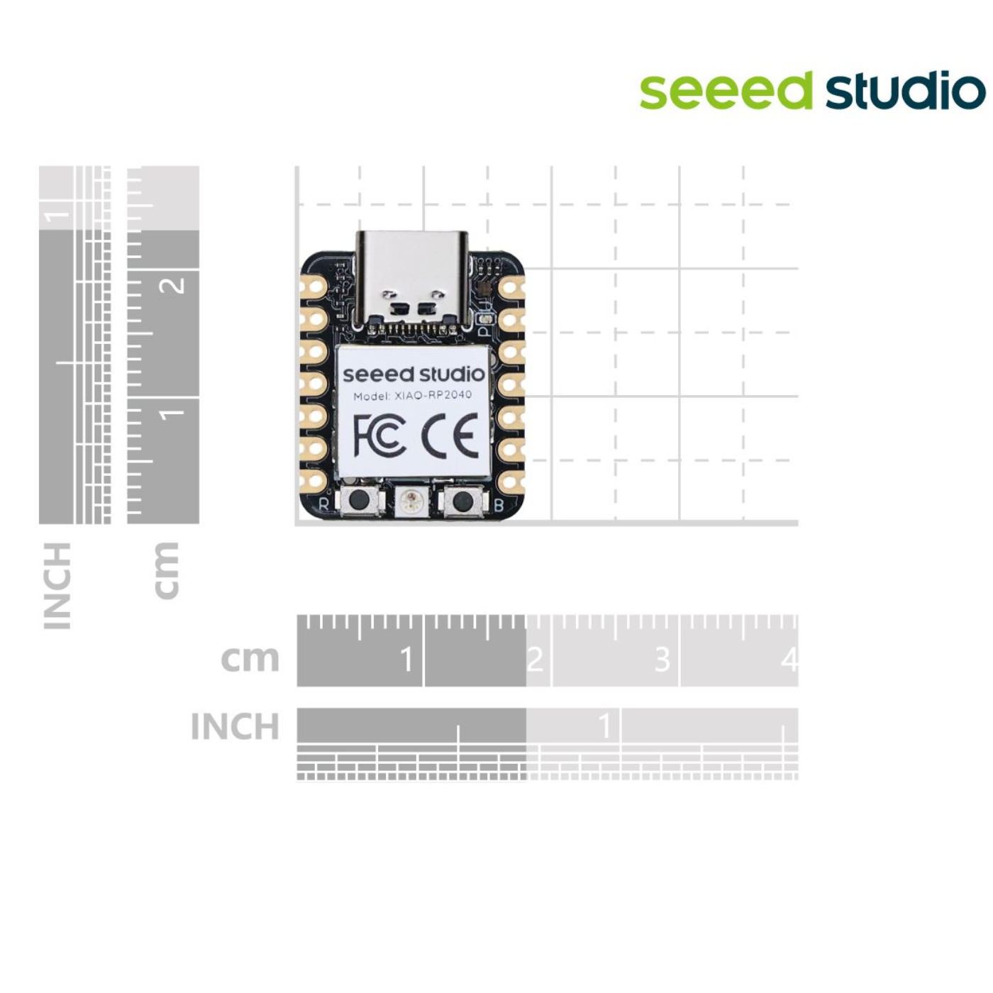 Seeed Studio XIAO RP2040 Development Board Supports Arduino, MicroPython, and CircuitPython