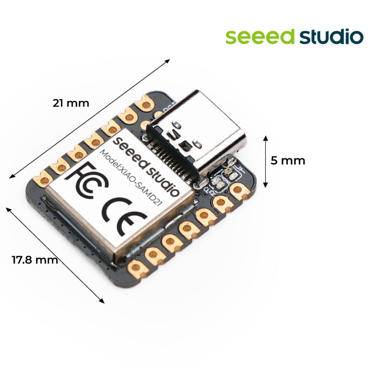 Seeed Studio Seeeduino XIAO SAMD21 Arduino Compatible Board