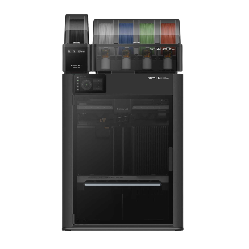 Bambu Lab H2D Pro EU 3D Printer with AMS 2 Pro and AMS HT