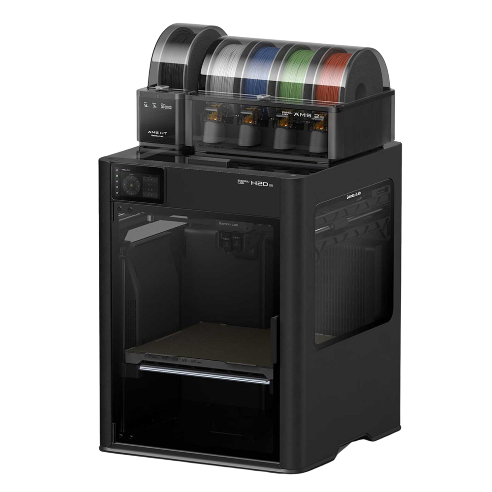 Bambu Lab H2D Pro EU 3D Printer with AMS 2 Pro and AMS HT
