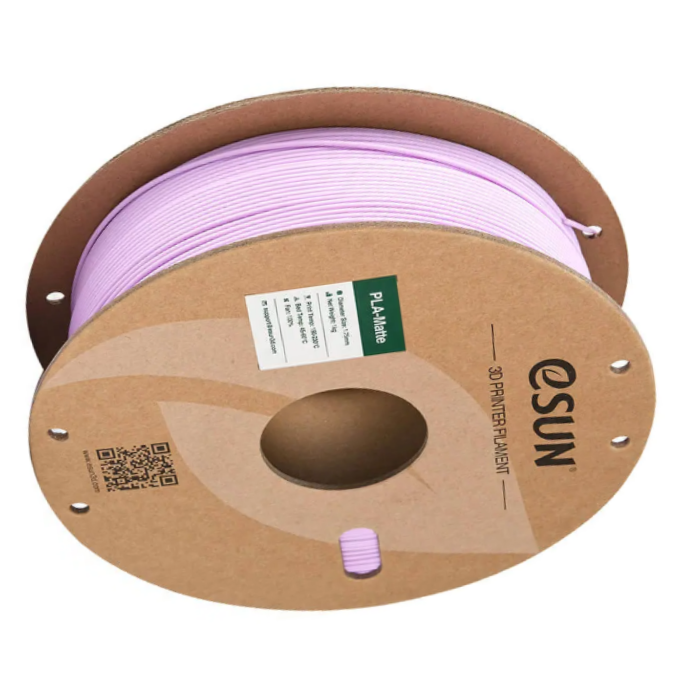 eSun 1.75mm 1kg Roll PLA-Matte Filament Lilac Color