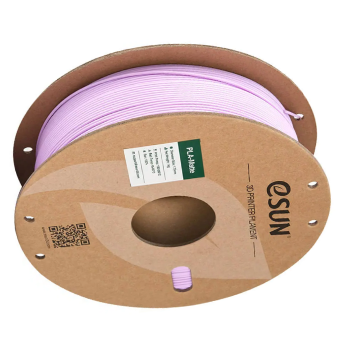 eSun 1.75mm 1kg Roll PLA-Matte Filament Lilac Color