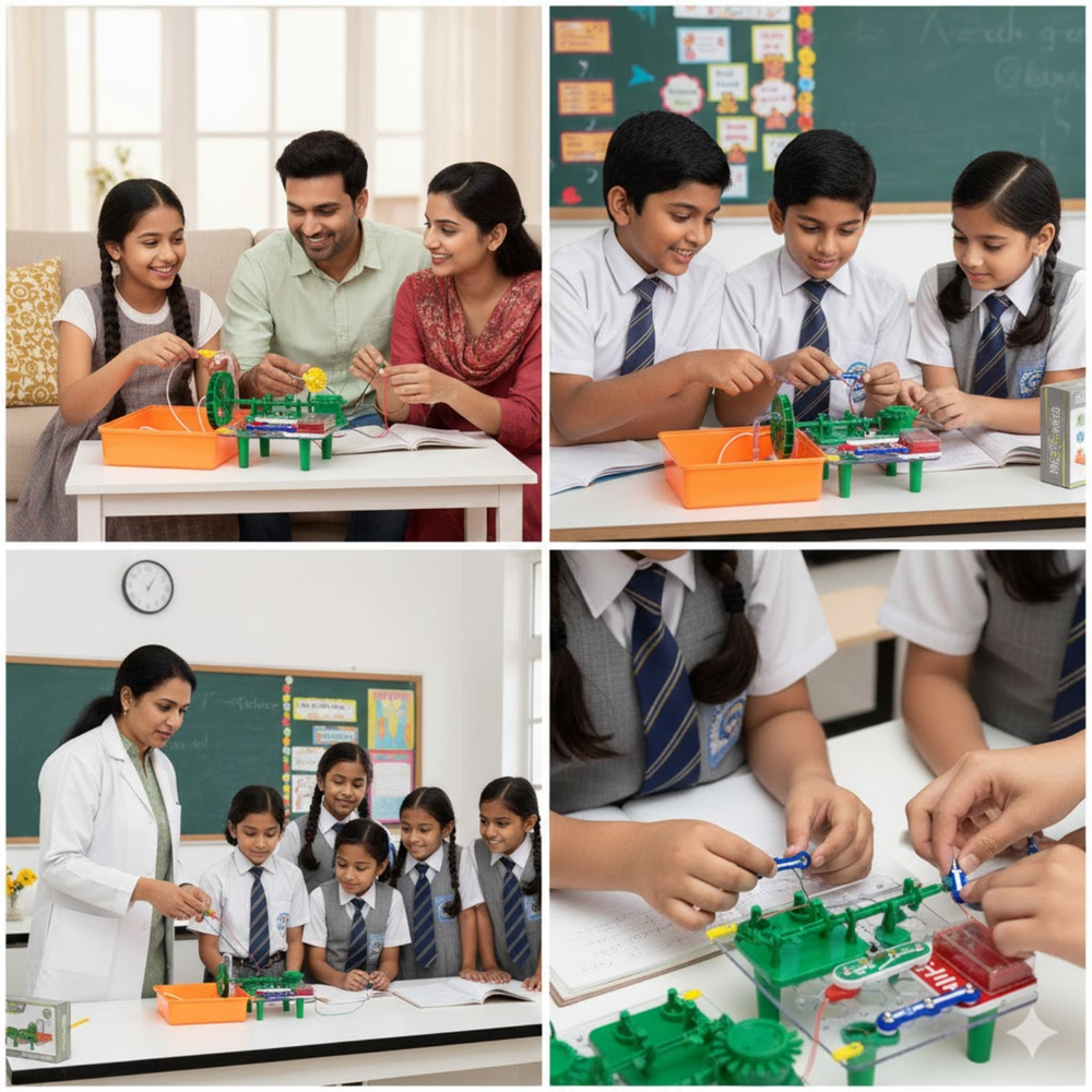 Pludo Hydro Motion kit Science Educational Toy – Fluid Dynamics Model for Grades 6-7 | Ages 11-12