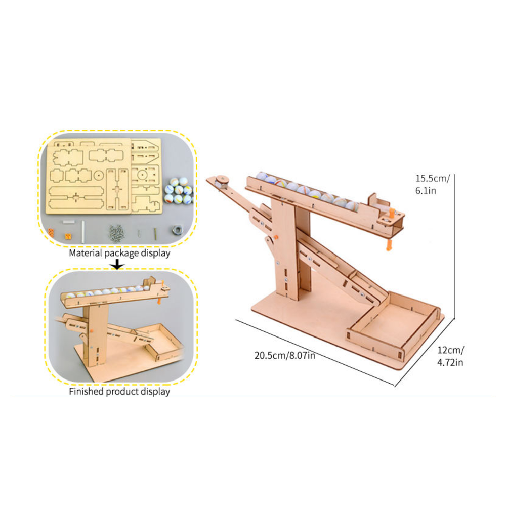 Pludo Seesaw Science STEM Kit– DIY Physics Learning Kit for Kids 8–11 | Explore Torque & Rotation (Grade 3–5)