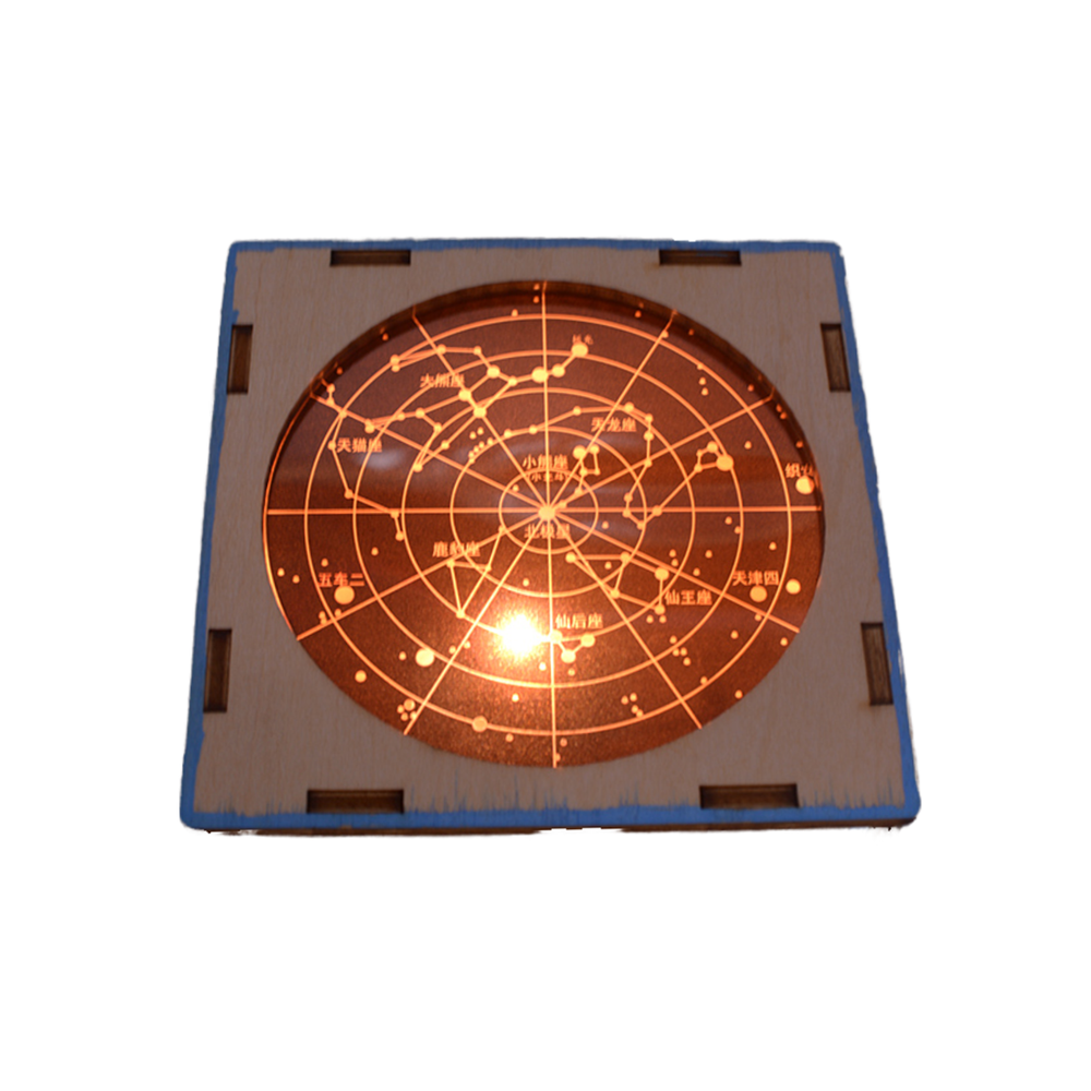 Pludo Mini Planetarium DIY Kit – DIY Science Kit for Kids 8–11 | Grade 3–5 Constellation Learning Toy