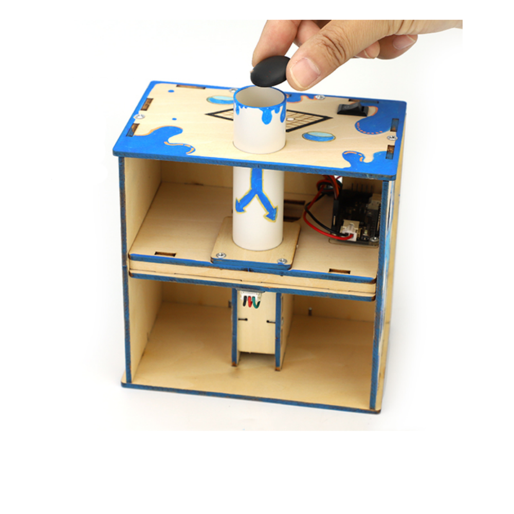 Pludo DIY Kids Auto Sorter Kit – Light Sensing STEM Kit for Ages 8–11 (Grade 3–5)