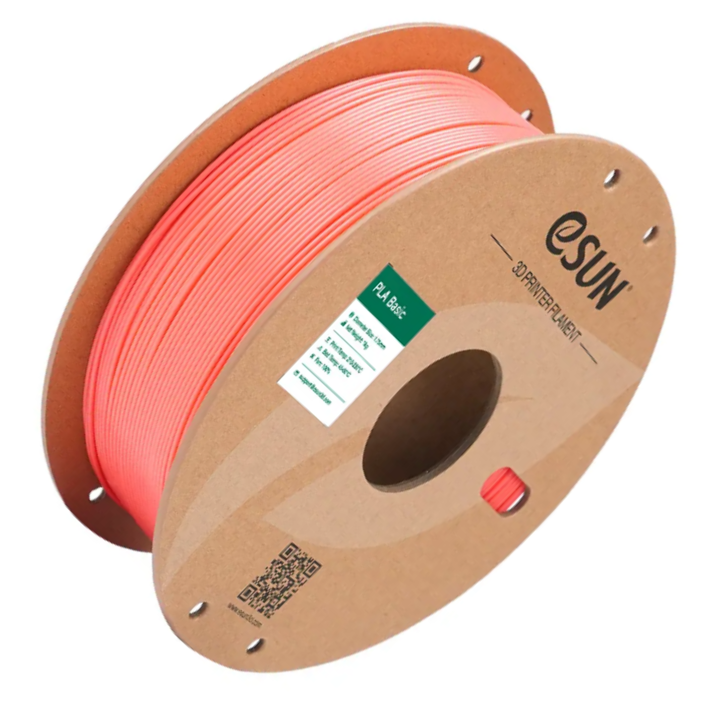 eSun PLA-Basic 3D Printing Filament 1.75mm 1kg Pink Color