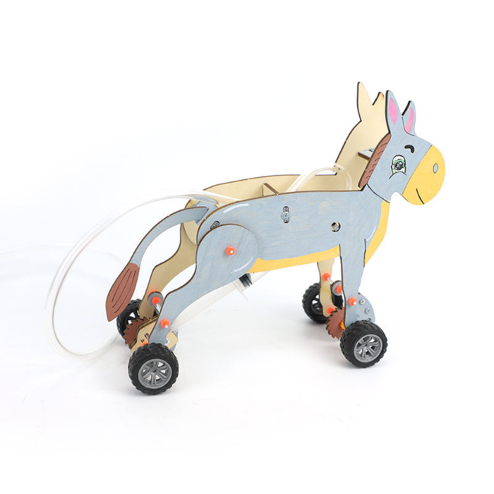 Pludo Pneumatic Donkey Educational Toy STEM Kit – Air Pressure Concept | Ages 8–11 | Grade 3 to 5