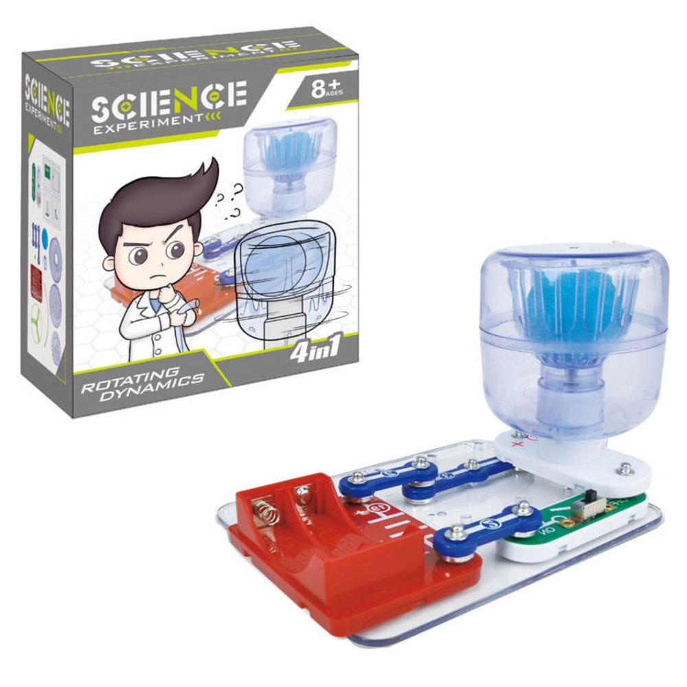 Pludo Rotation & Motion Lab Science Experiment Kit- Centripetal Force Model for Grades 3-4 | Ages 8-9