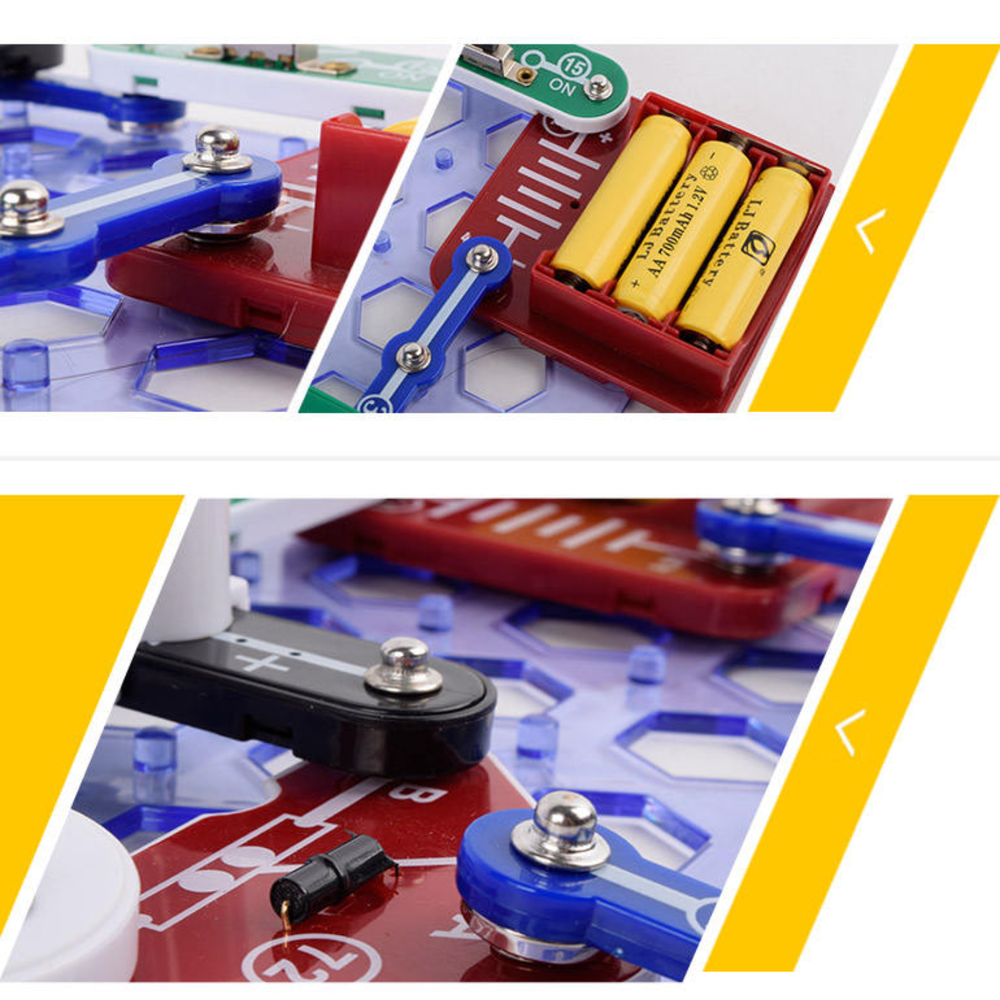 Pludo LED Logic Kit Science Toy -Basic Circuit Construction Model for Grades 4-5 | Ages 9-10