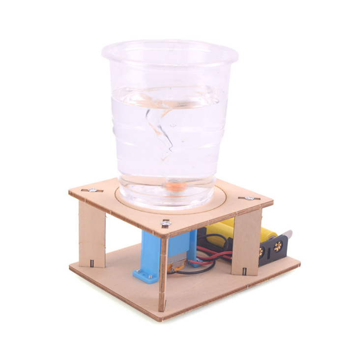 Pludo DIY Vortex Lab – DIY Science Experiment Kit for Kids 11–14 | Fluid Dynamics STEM Project for Grade 6–8
