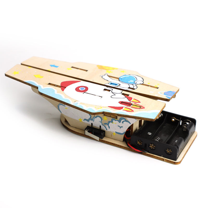 Pludo Paper Plane Launcher Kit – Friction Force Fun Carrier Catapult for Kids (11–14 Yrs) | Grade 6–8 Physics Learning Toy