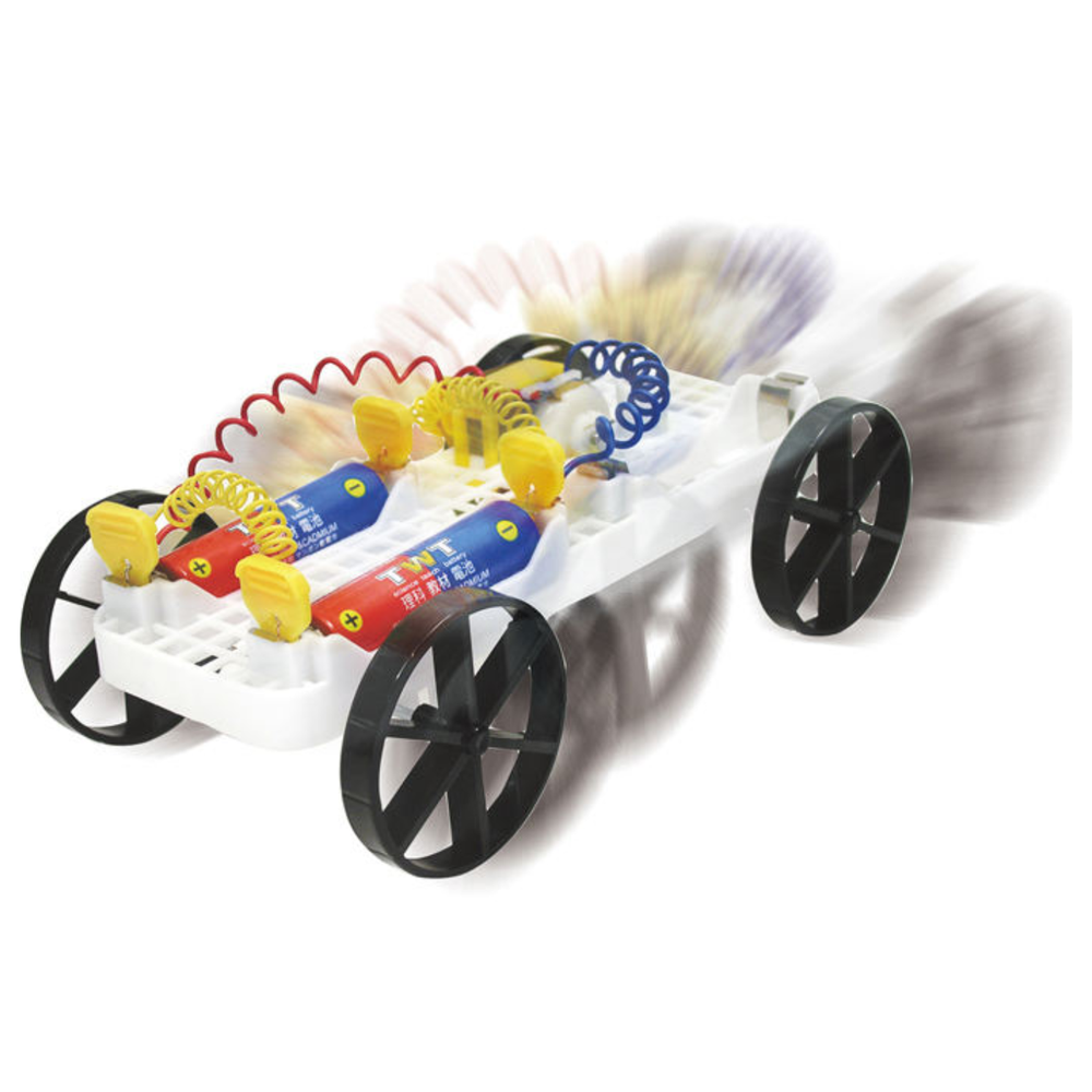 Pludo 2-Way Car Circuit Kit- Science Kit Energy Transformation Model for Grades 6-7 | Ages 11-12