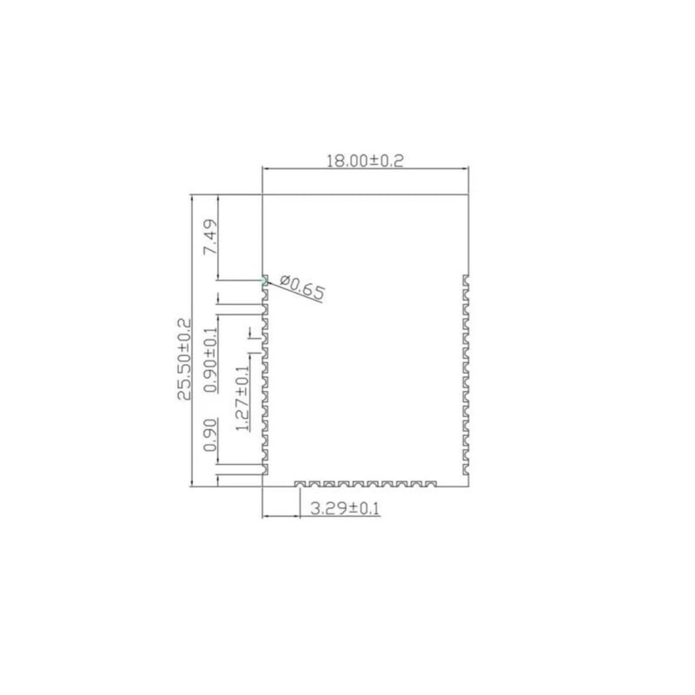 NODEMCU Ai-Thinker AI-WB2-32S-Kit Development Board Supports Wi-Fi 802.11b/g/n and BLE 5.0 Protocol