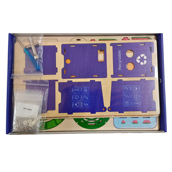 ACEBOTT QE201 Wooden Board for ESP32 Basic Starter Kit (Expansion Pack)
